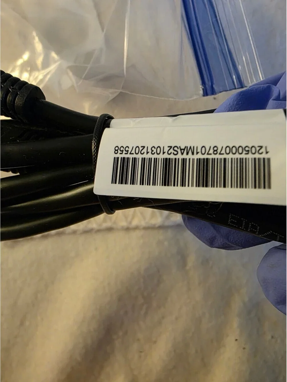 Black RJ45 Ethernet Network Cable Male-to-Male Internet LAN Cord